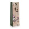 taška dárková na láhev 12x35x9cm ROMANTIC RIDE 35 24484