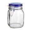 dóza hermetická 1000ml skl.s patentním uzávěrem FIDO Blue