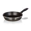 pánev 24cm nepřiln.povrch METALLIC BLACK