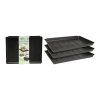 tác multifunkční 35x27x3cm PH ČER (3ks) 36 24652