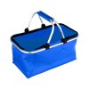 košík nákupní skládací 48x24x28cm Al+polyester MO