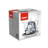 konvička 400ml + šálek 220ml FLOWER keramika