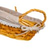 košík DAISY kulatý 30x12cm s uchy proutěný