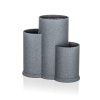 stojan na nože 3v1 GRANITE Grey