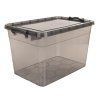 box úložný GEMA 30l, 49x32x28cm, víko, klip, PH ŠE/TRA