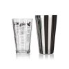 šejkr 830ml AKCENT nerez + sklenice 450ml