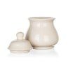 cukřenka 280ml keramická řada NATURAL Ivory
