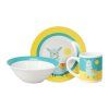sada jídelní dětská 3díl. porcelánová, mix dekorů