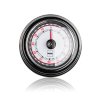 minutník pr.7cm nerez/ČER s magnetem CULINARIA