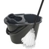 mop 10l YORK kompletní, 35x115x25cm, obdél.,plast,hrubý závit