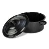 rendlík d28cm+PO, 4,7l, BBQ GURU, smalt