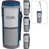 taška chlad.  1,5l, 3barvy, COOL, na láhev, popruh přes ram., textil
