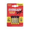 Alkalické baterie mikrotužka AAA 1,5 V 4 ks