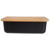 Chlebovka BLACK 40x23x13 cm