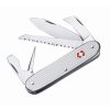 Kapesní nůž SWISS ARMY 7 ALOX, 93 mm, stříbrný
