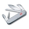 Kapesní nůž SWISS ARMY 7 ALOX, 93 mm, stříbrný