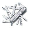 Kapesní nůž HUNTSMAN, 91 mm, stříbrný transparentní