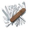 Kapesní nůž SWISS CHAMP WOOD, 91 mm, hnědý