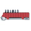 Kleště SWISS TOOL X PLUS, s ráčnou, stříbrné, kožené pouzdro