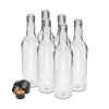 láhev  500ml skleněná s uzávěrem (6ks)