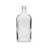 láhev placatka 500ml skleněná s uzávěrem (6ks)