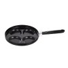 lívanečník GRANITE BLACK 24cm, 4 lívance, nepřilnavý povrch