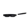 lívanečník GRANITE BLACK 24cm, 4 lívance, nepřilnavý povrch