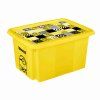 box úložný MIMONI 38x29,5x20,5cm,15l,s víkem PH mix barev