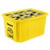 box úložný MIMONI 55,5x40x30cm,45l,s víkem PH mix barev