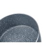 rendlík s ručkou 14x6cm mini nepřiln.povrch GRANITE Grey