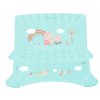 taburetka 2stup. 40x37,v.21cm, pras.PEPA, tyrkys, protiskluz., plast