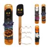 sada na pečení 3díl.(1xstěrka silikon,2xvykrajovačka) HALLOWEEN mix