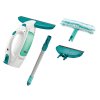 Vysavač na okna Window Cleaner s mopem a 43 cm tyčí + Sací hubice 17 cm-černá